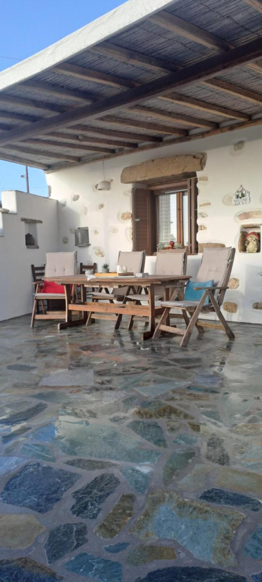 Traditional House Paros Sarakiniko  Luaran gambar